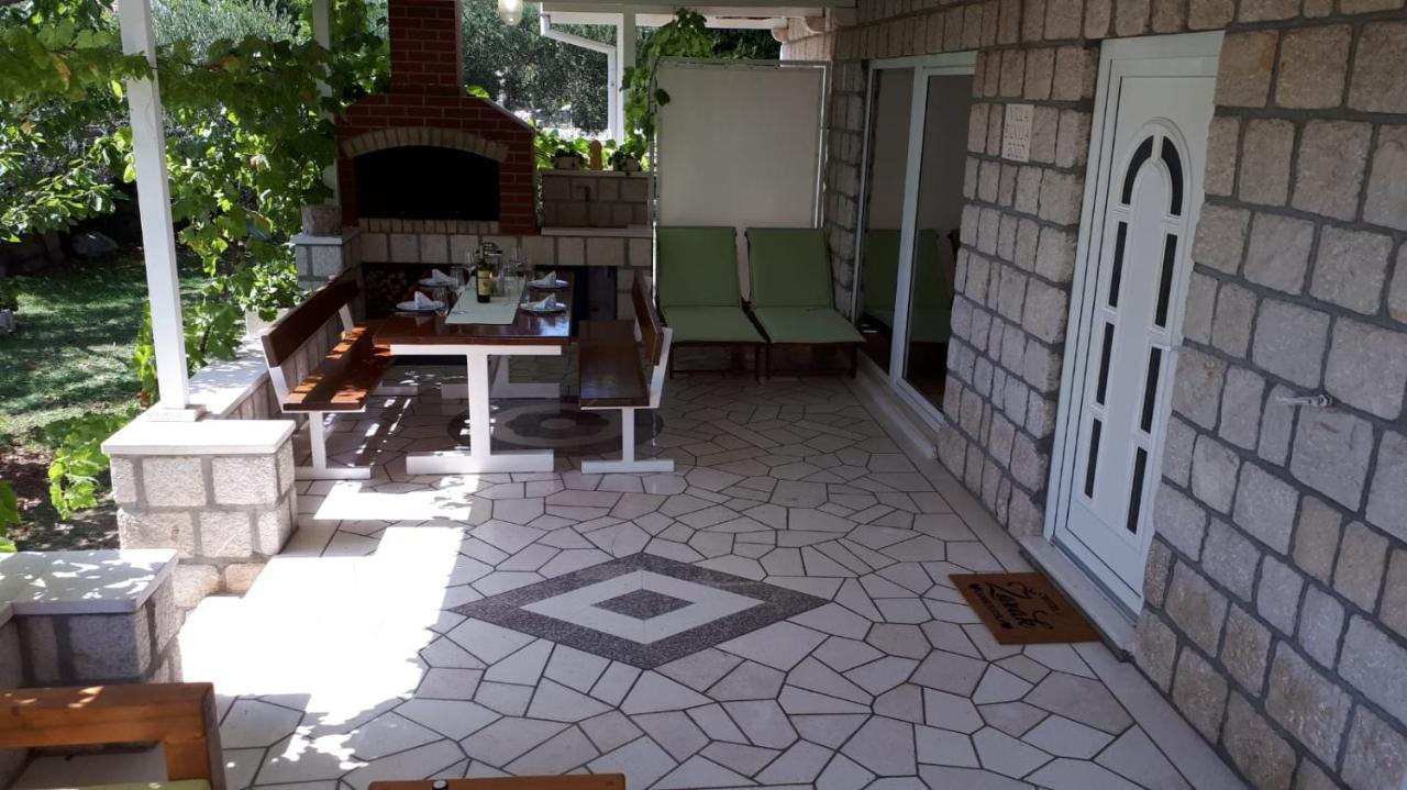 Villa Silvija Mlini Bagian luar foto