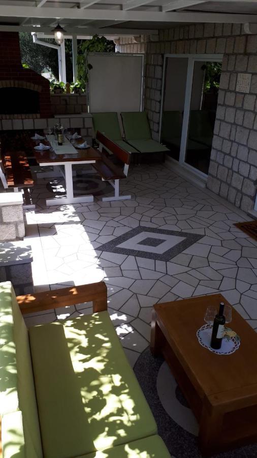 Villa Silvija Mlini Bagian luar foto