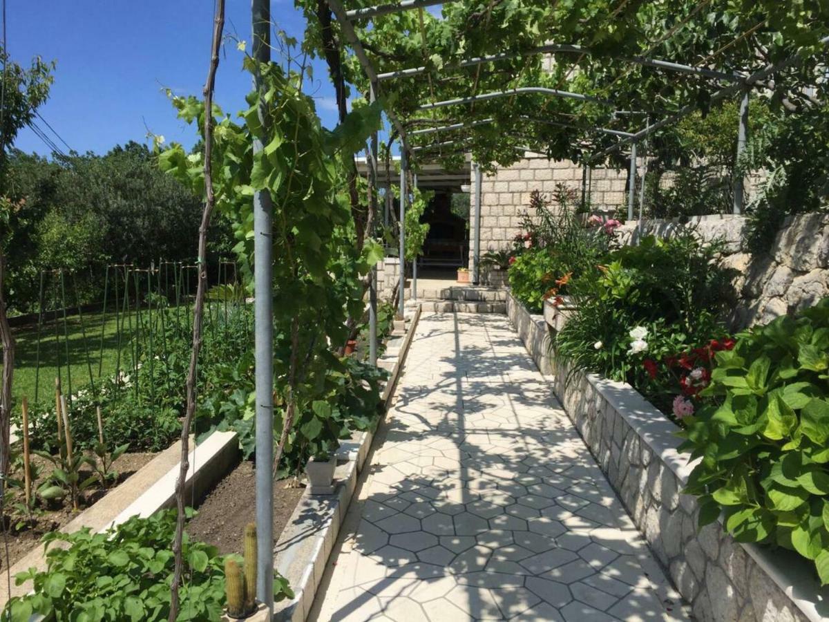 Villa Silvija Mlini Bagian luar foto