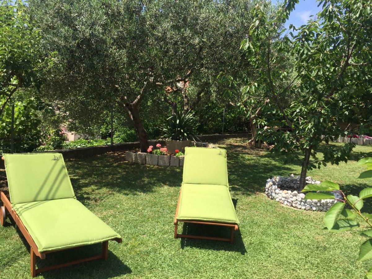 Villa Silvija Mlini Bagian luar foto