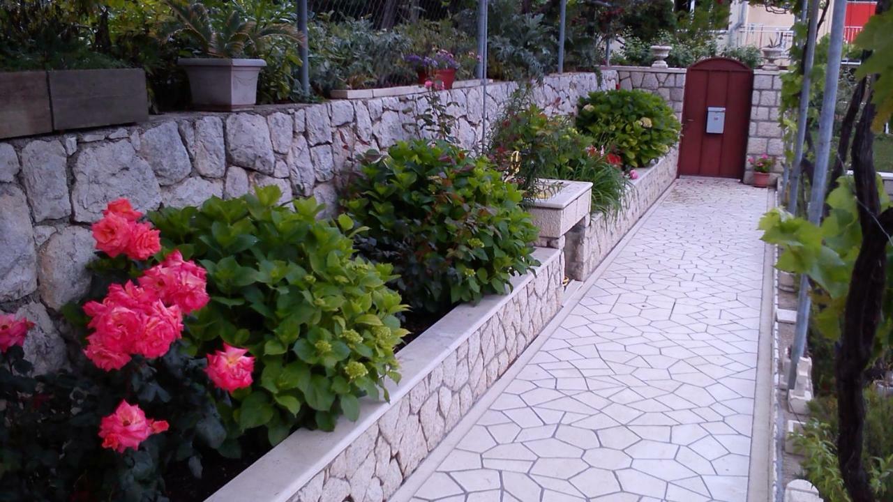 Villa Silvija Mlini Bagian luar foto