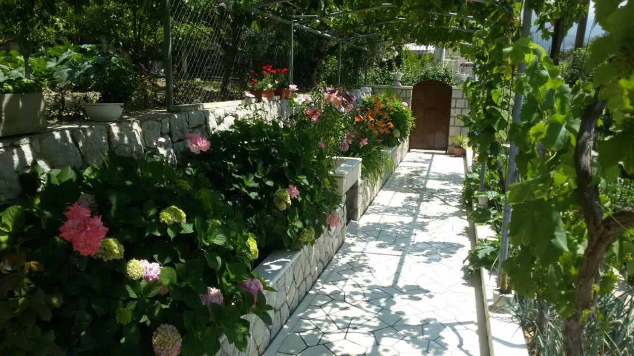 Villa Silvija Mlini Bagian luar foto