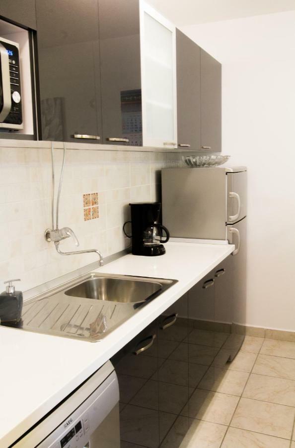 Villa Silvija Mlini Bagian luar foto