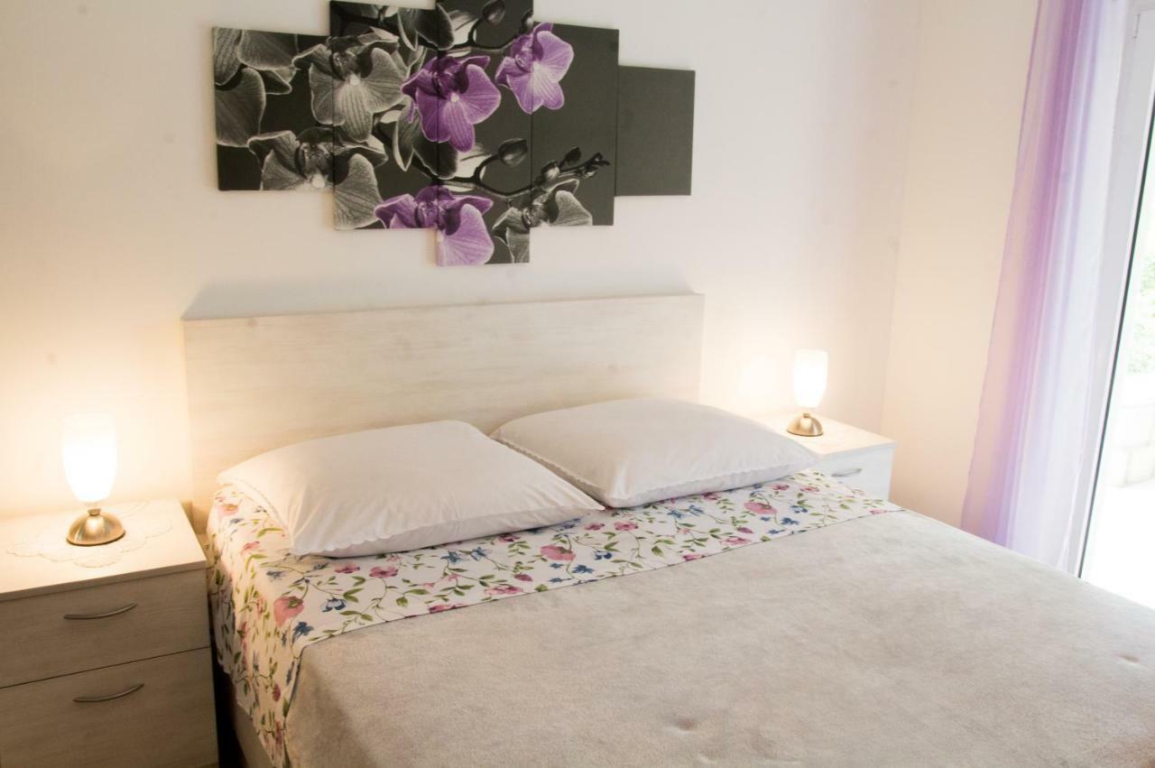 Villa Silvija Mlini Bagian luar foto